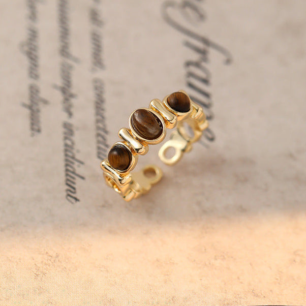 Vintage Tiger's Eye Ring