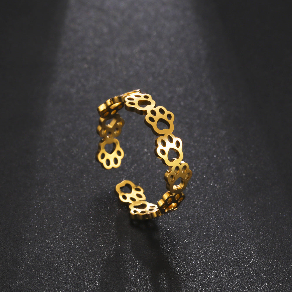 Süßer Aftg Edelstahlring