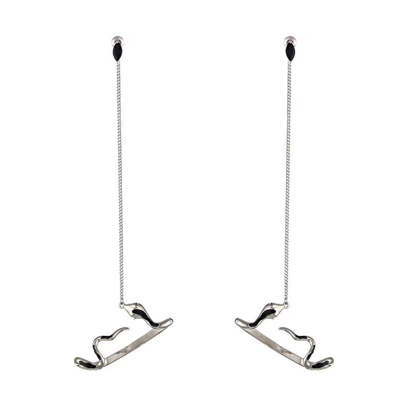 Slytherin Schlangen-Ohrstecker