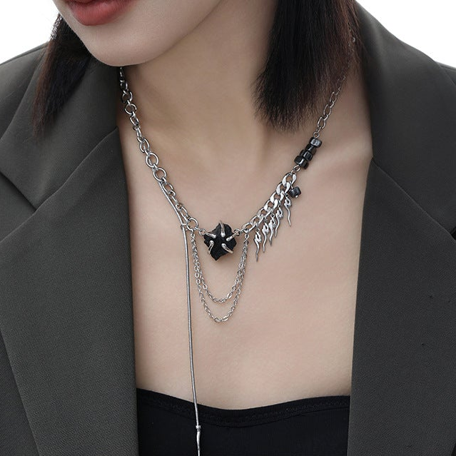 Unique Scorpion Natural Stone Necklace