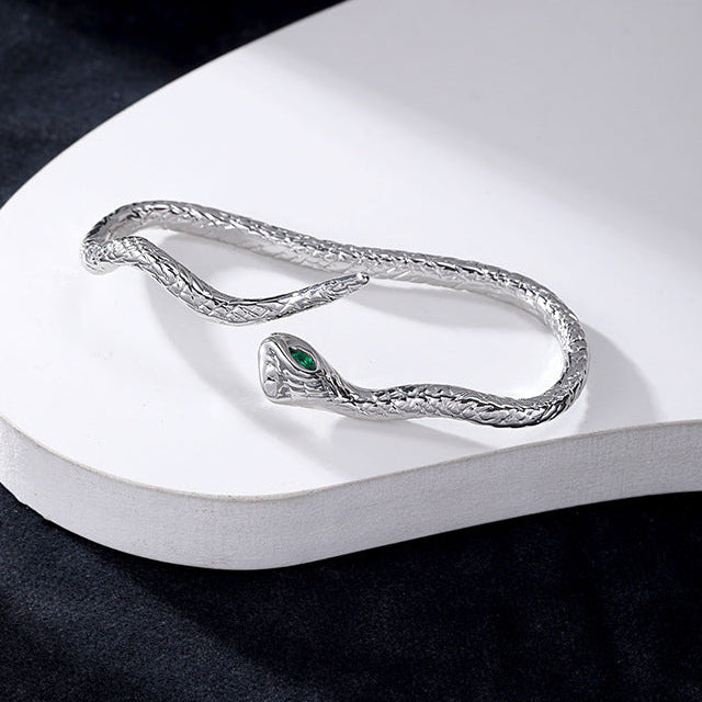 Unisex Dark Slytherin Snake Adjustable Bracelet