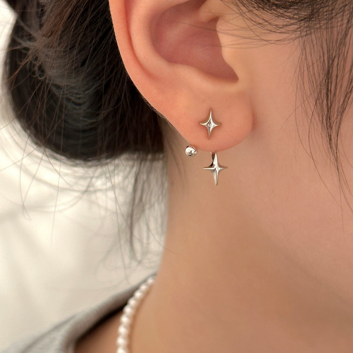 Y2K Designer Star Stud Earrings