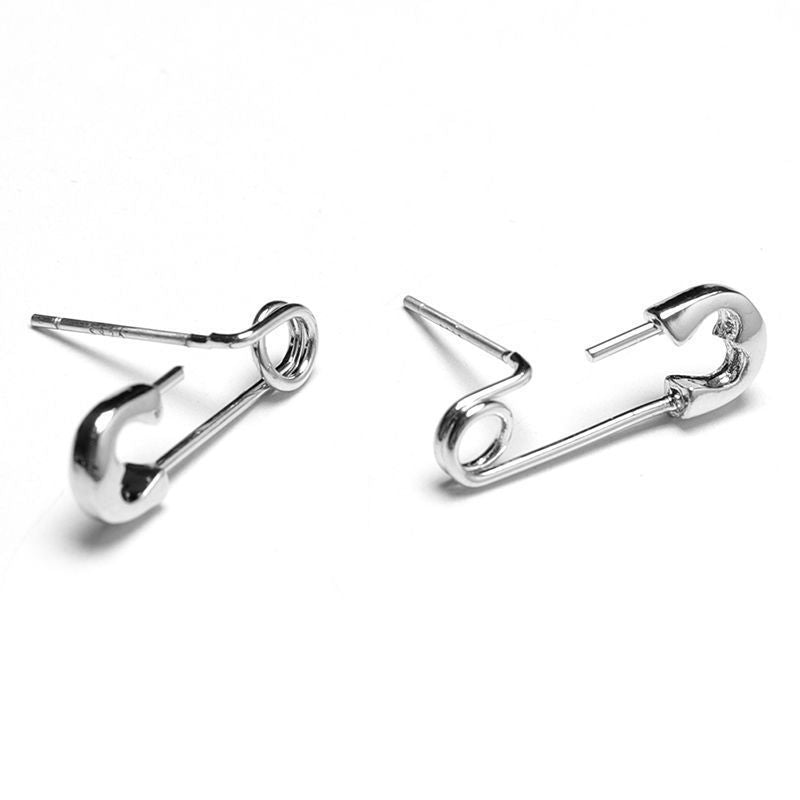 Schicker, schlichter Unisex-Designer-Ohrstecker mit Anstecknadel