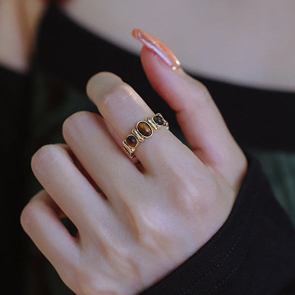 Vintage Tiger's Eye Ring