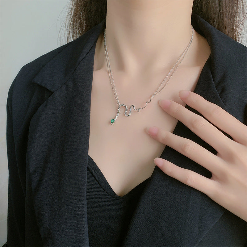 Women Designer Snake Necklace