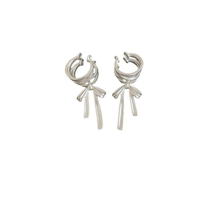 Süße Mädchen Ballett Metall Schleife Ohr Manschette