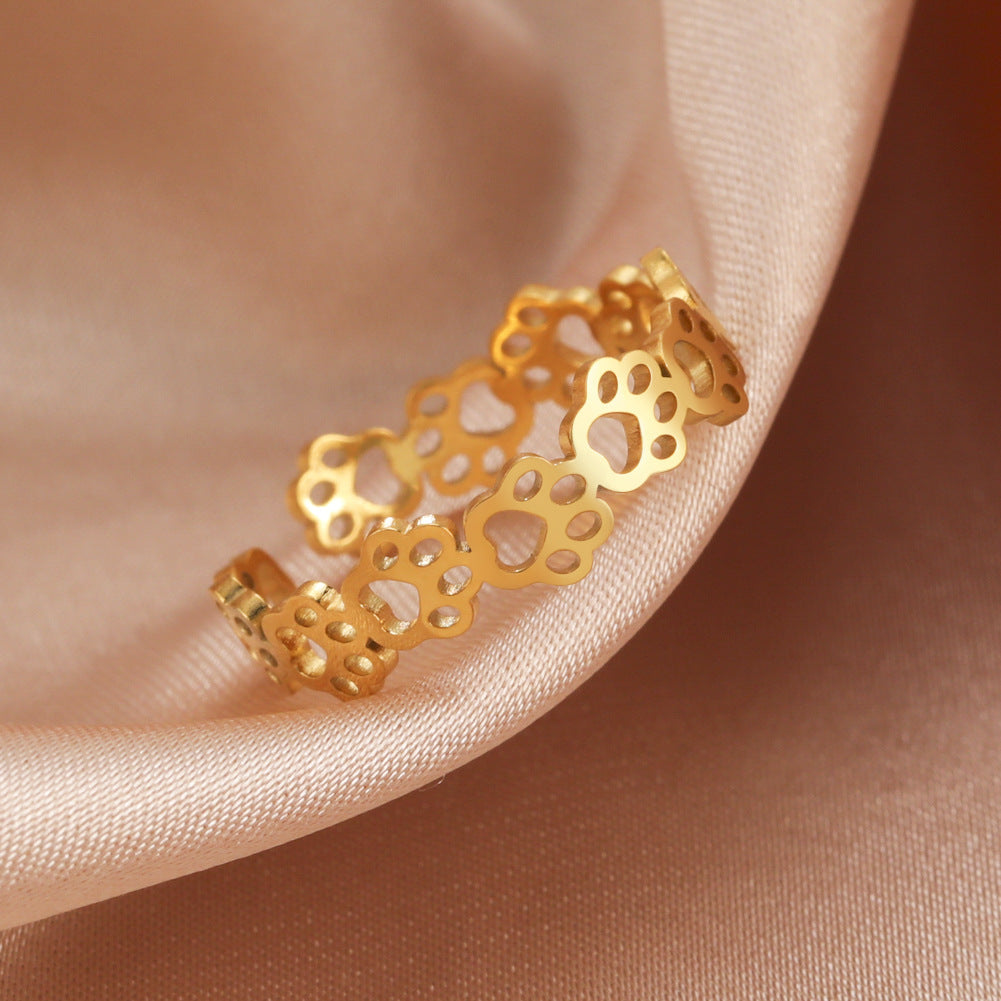 Süßer Aftg Edelstahlring