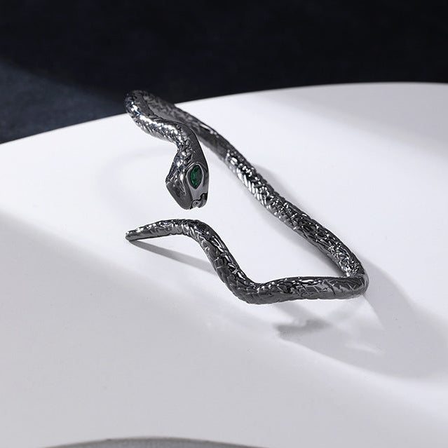 Unisex Dark Slytherin Snake Adjustable Bracelet