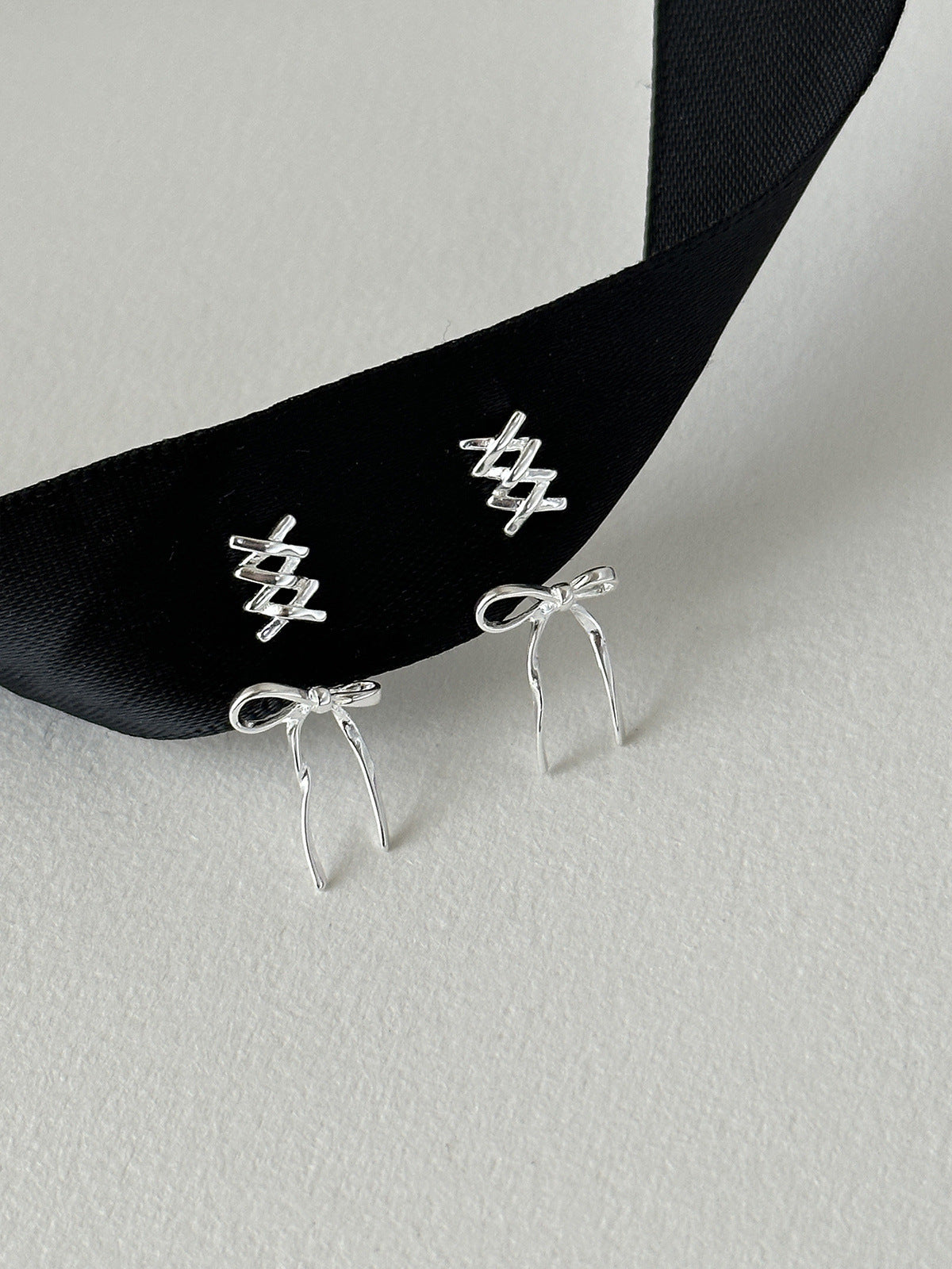 Sweet Girl Designer Bow Stud Earrings