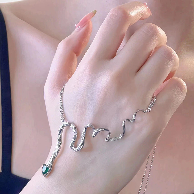 Women Designer Snake Necklace