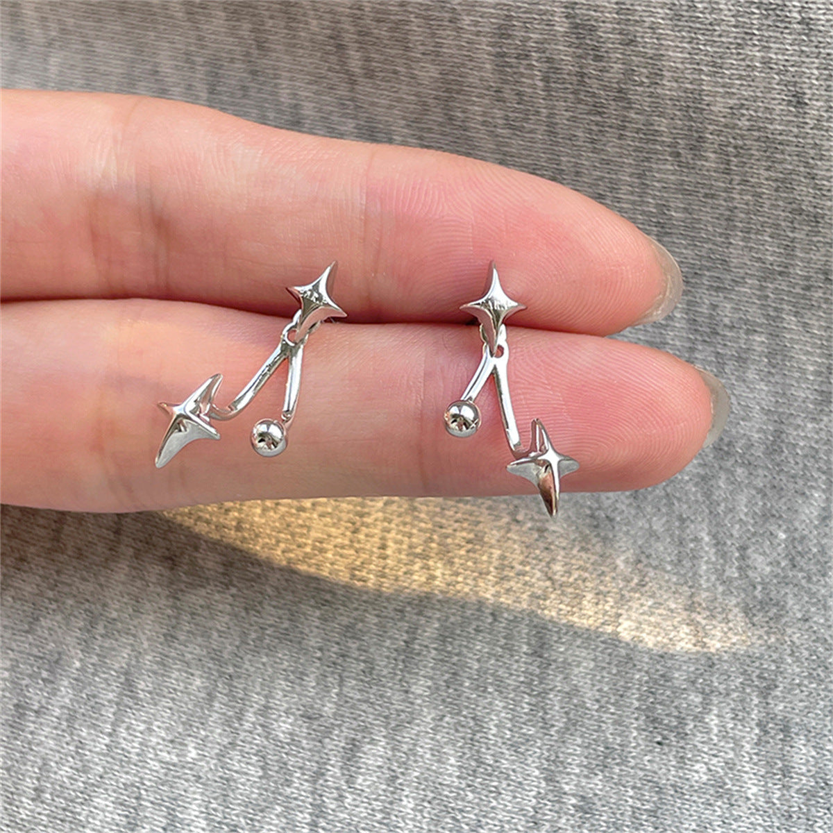 Y2K Designer Star Stud Earrings