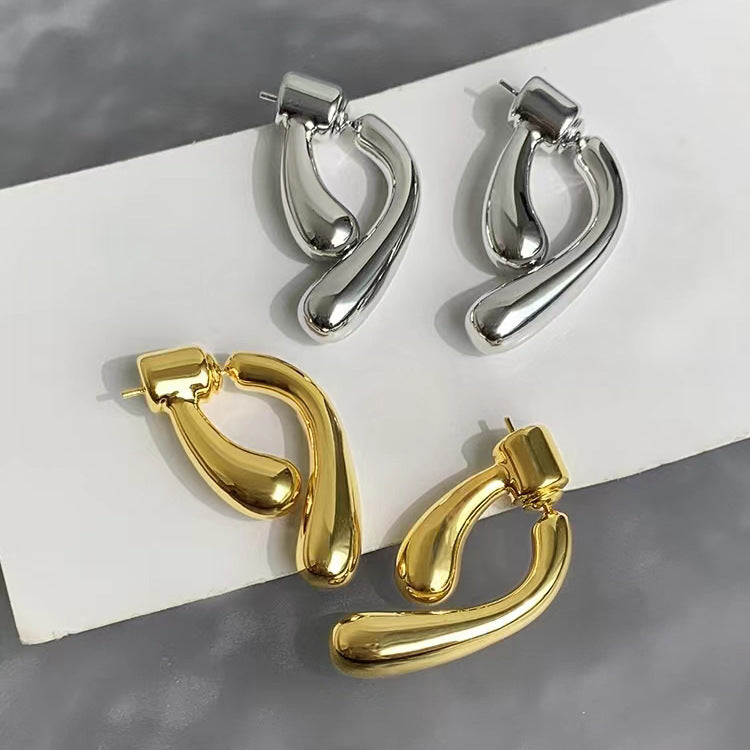 French Style Women Teardrop Earrings