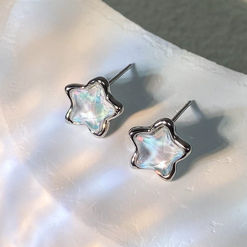 Designer-Ohrstecker mit süßen Sternen