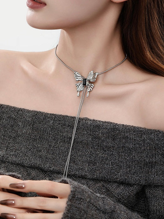 Designer-Pullover-Halskette mit Kordelzug für Mädchen