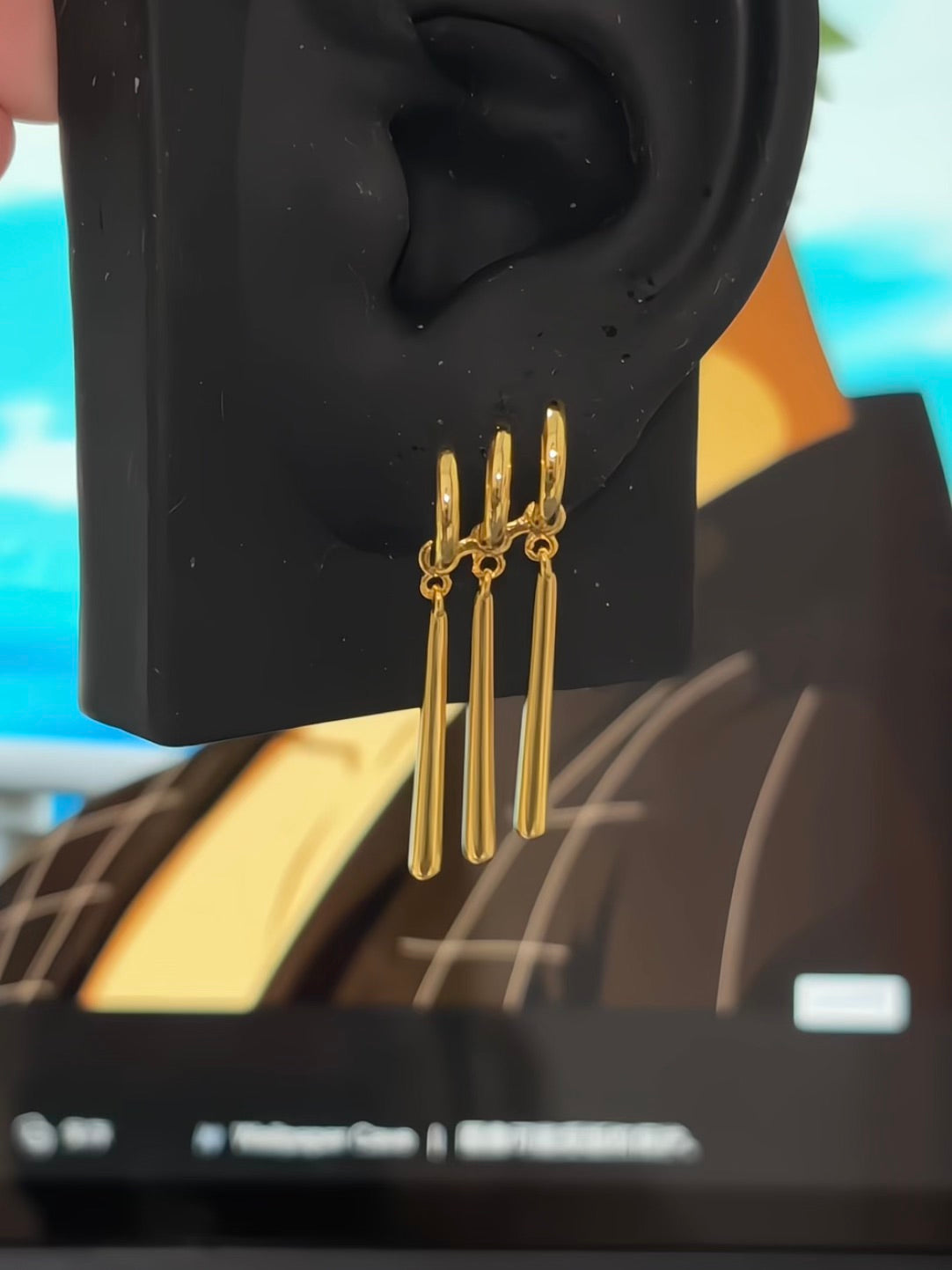 Unisex ZORO Stud Earring (only one ear piercing needed)