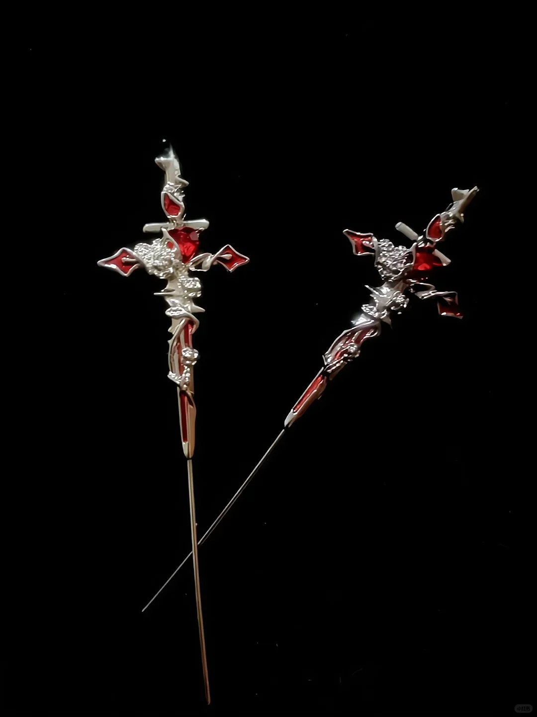 Gothic Y2K Unisex Gefallener Engel Schwert Legierung Ohrstecker