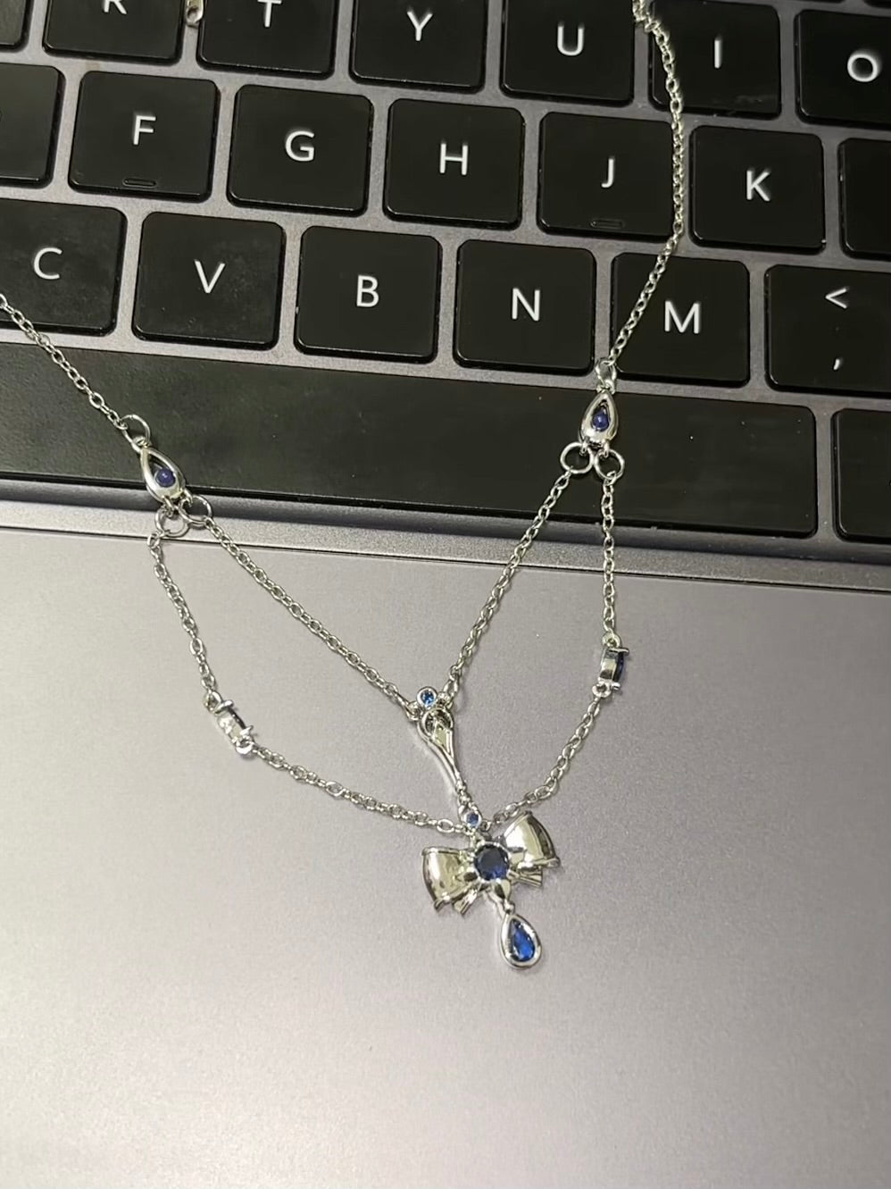 Furina Inspired Bow Necklace