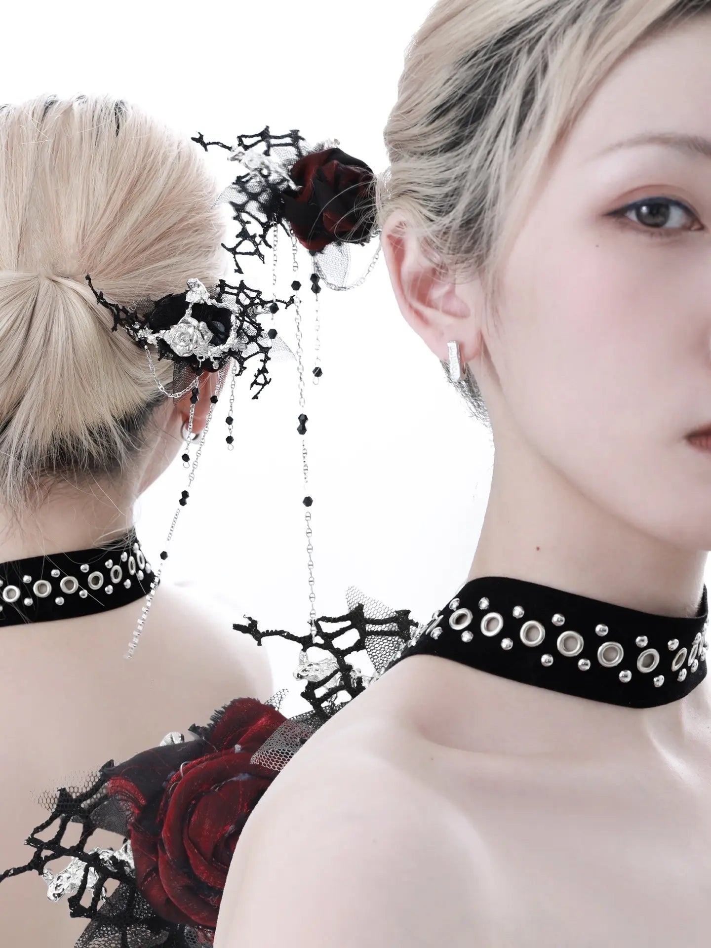 Handgemachte Designer-Haarnadel im Gothic-Stil im Vintage-Stil