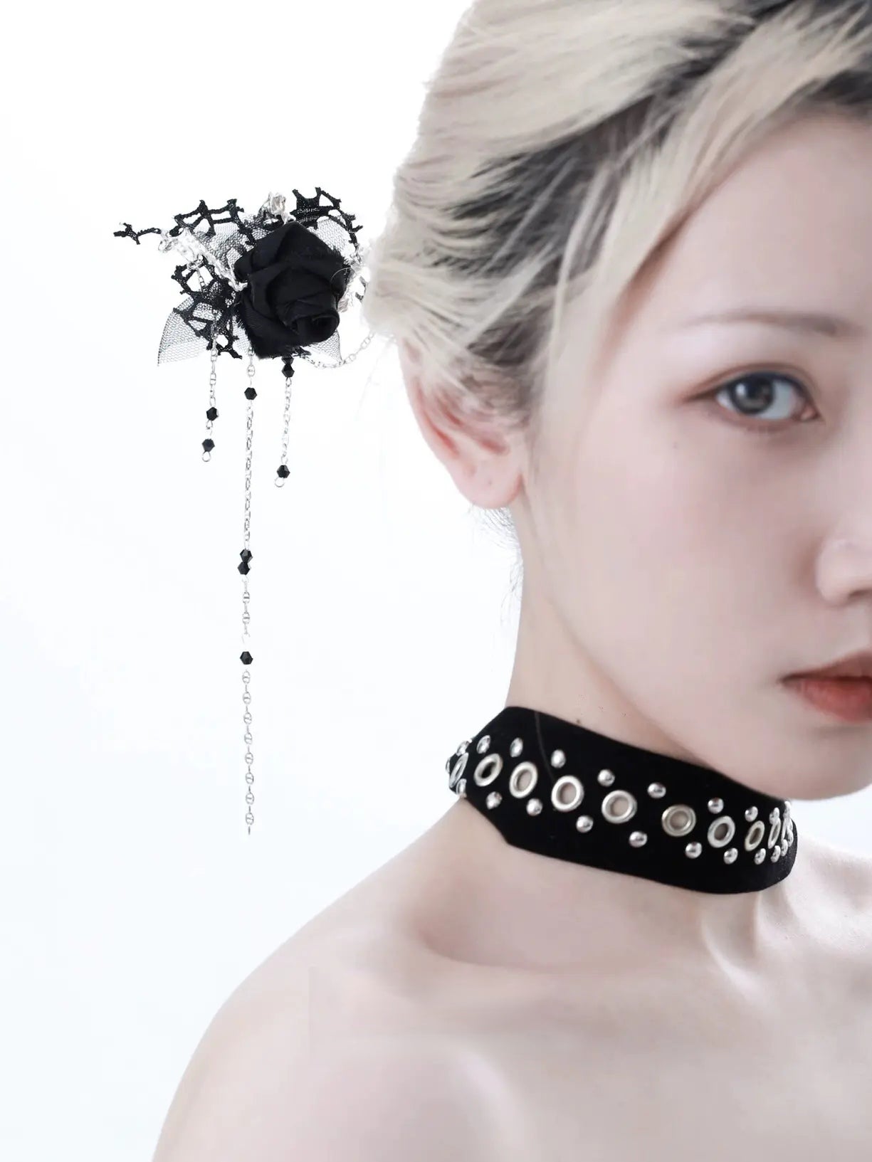 Handgemachte Designer-Haarnadel im Gothic-Stil im Vintage-Stil