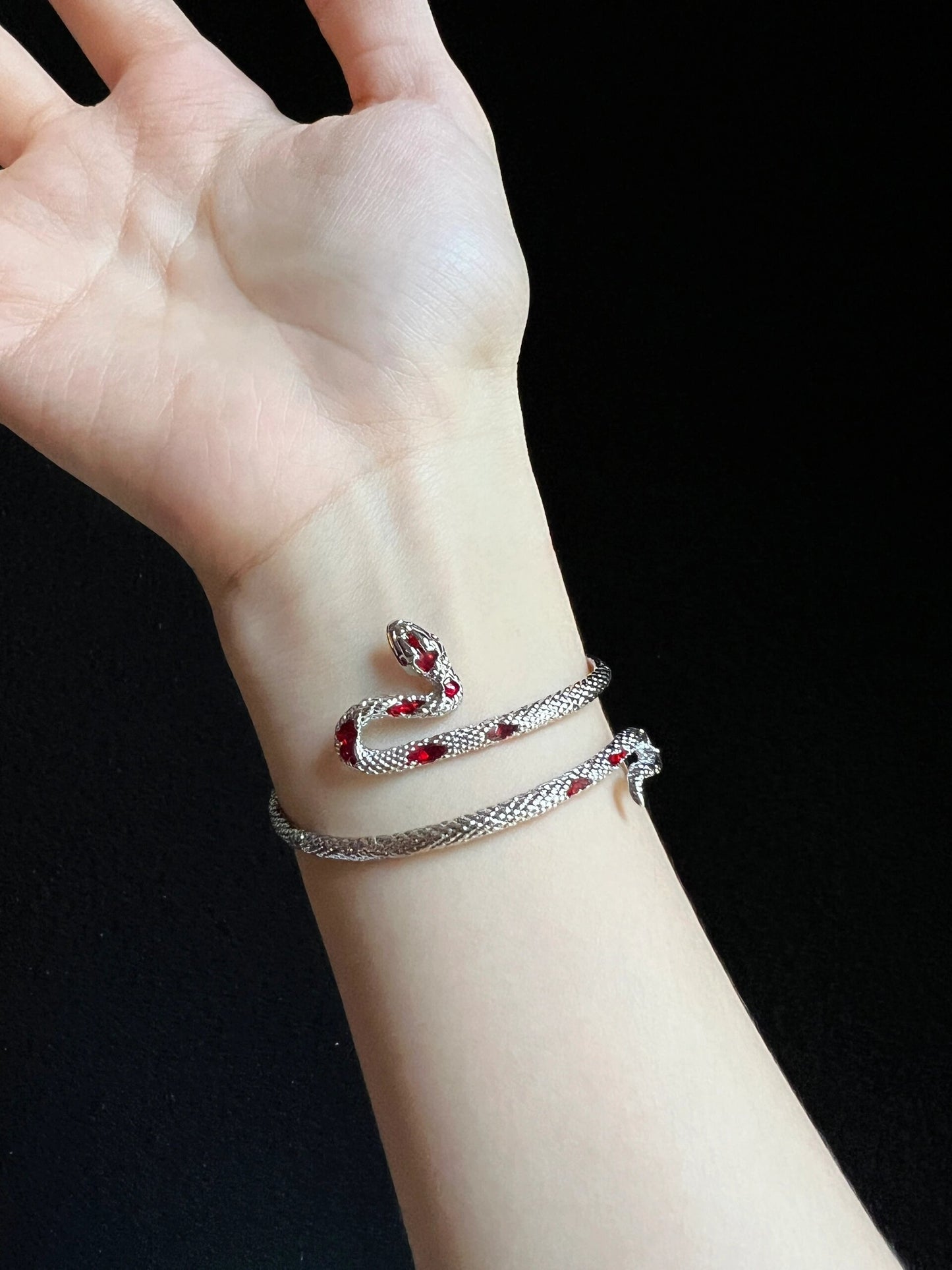 Designer Schlange Emaille Tropfen Öl Armband