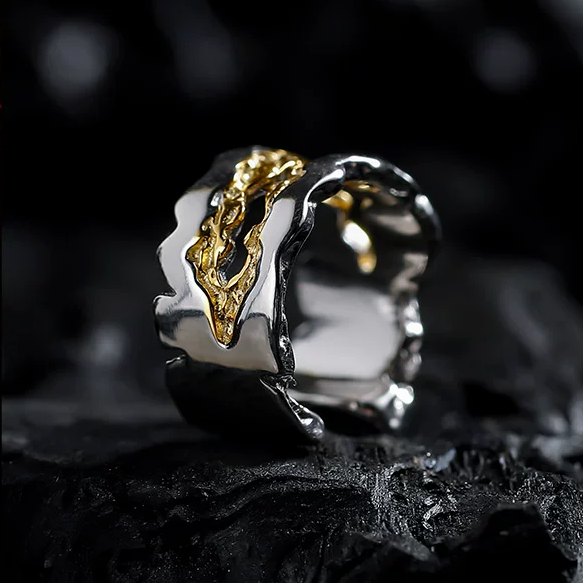 S925 Silber Sweet Girl Designer Gold Ohr Manschette (einzeln)